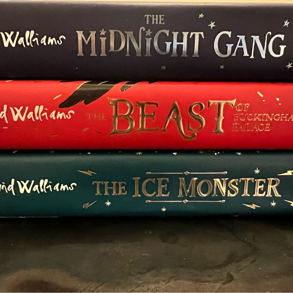David Walliams Book Set - Midnight Gang, Beast, Ice Monster